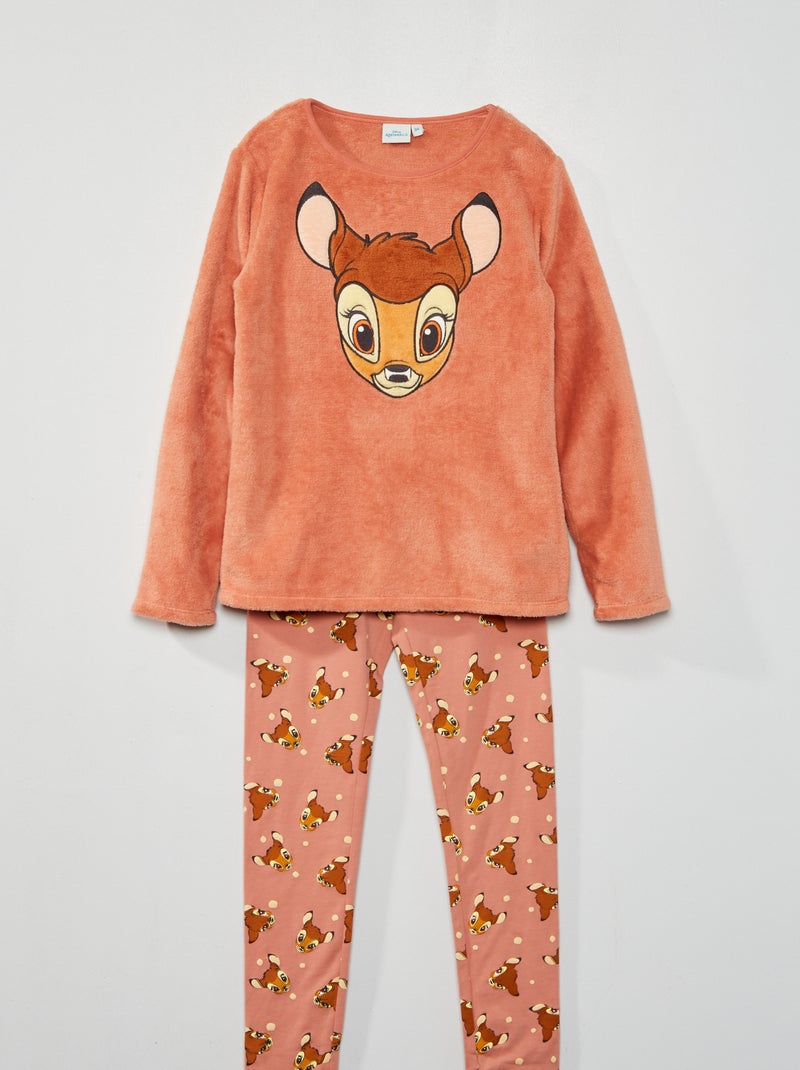 Pijama comprido 'Maria' da 'Disney' 2 peças ROSA - Kiabi
