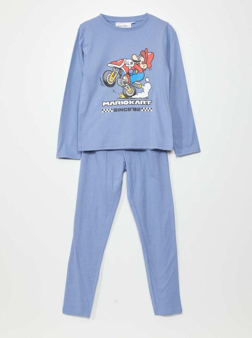 Pijama comprido "Mario Kart'  - 2 peças - Kiabi