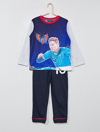 Pijama comprido 'Messi' - Kiabi