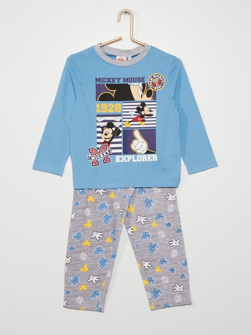 Pijama comprido 'Mickey' 2 peças - Kiabi