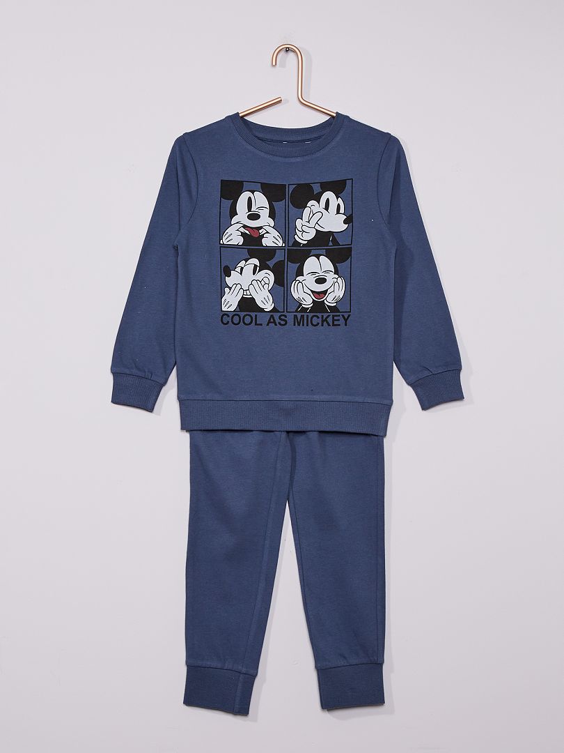 Pijama comprido 'Mickey' AZUL - Kiabi