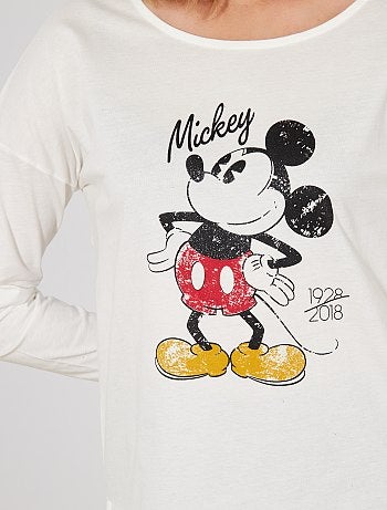 Pijama comprido 'Mickey' - Kiabi