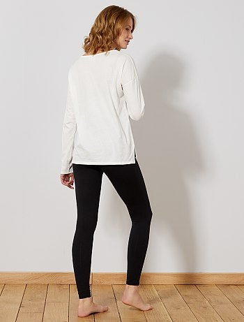 Pijama comprido 'Mickey' - Kiabi