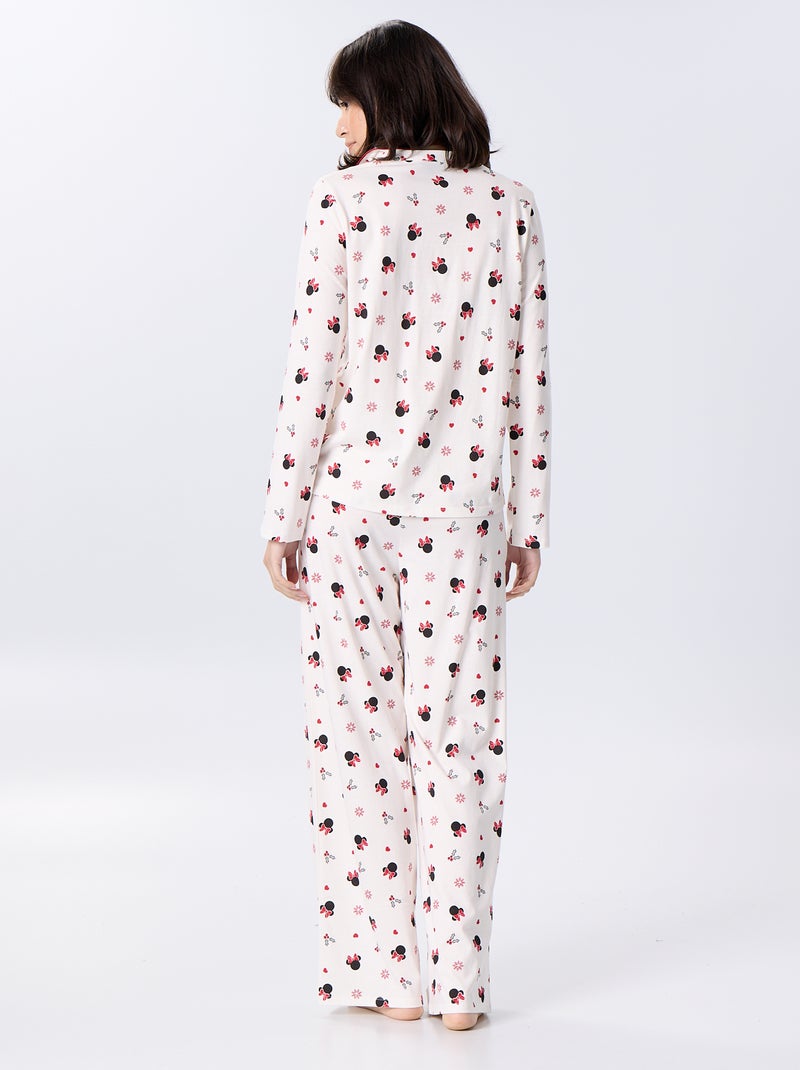 Pijama comprido 'Mickey' 'Disney' - 2 peças Branco - Kiabi