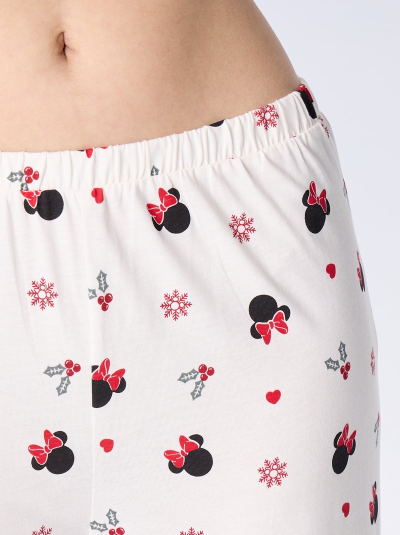 Pijama comprido 'Mickey' 'Disney' - 2 peças Branco - Kiabi
