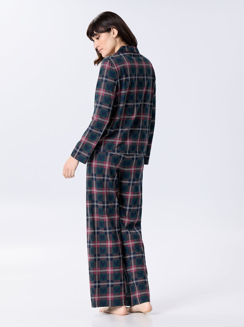 Pijama comprido 'Mickey' 'Disney' 'Natal' - 2 peças Vermelho - Kiabi