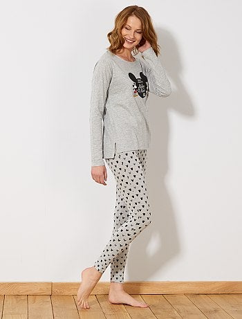 Pijama comprido 'Mickey & Minnie' - Kiabi