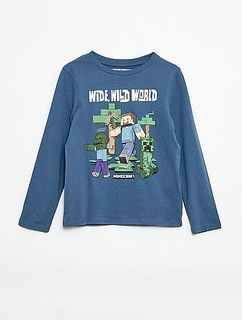 Pijama comprido 'Minecraft' - 2 peças