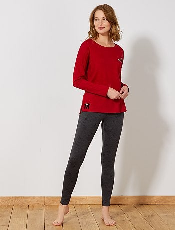 Pijama comprido 'Minnie' - Kiabi