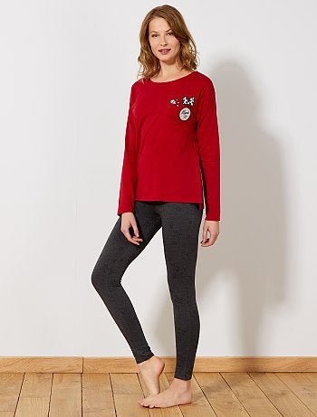 Pijama comprido 'Minnie' - Kiabi