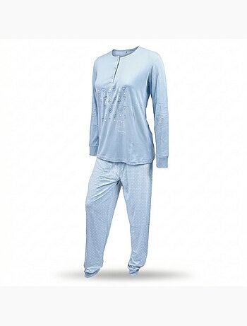 Pijama Comprido Mulher Manga Comprida OZABI