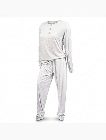 Pijama Comprido Mulher Manga Comprida OZABI