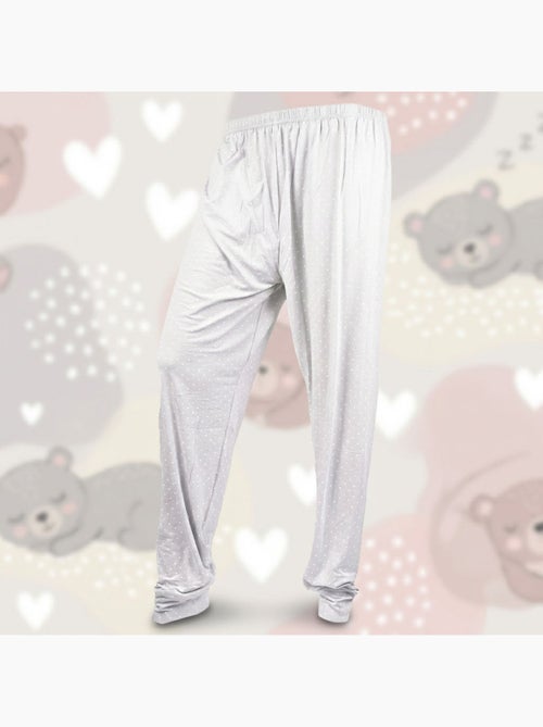 Pijama Comprido Mulher Manga Comprida OZABI - Kiabi