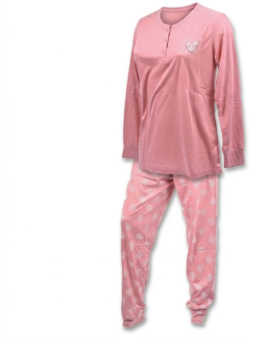 Pijama Comprido Mulher Manga Comprida OZABI - Kiabi