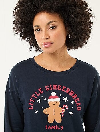 Pijama Comprido Natal - 2 Peças