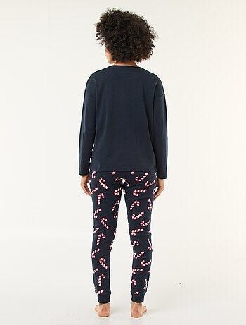 Pijama Comprido Natal - 2 Peças