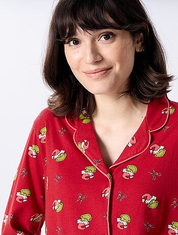 Pijama comprido 'O Grinch' - 2 peças