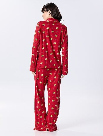Pijama comprido 'O Grinch' - 2 peças