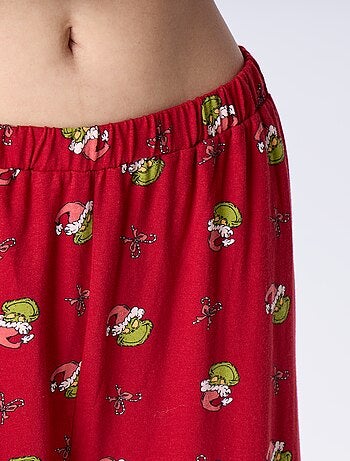 Pijama comprido 'O Grinch' - 2 peças