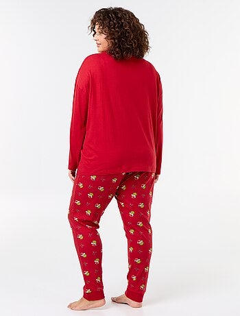 Pijama comprido 'O Grinch' - 2 peças