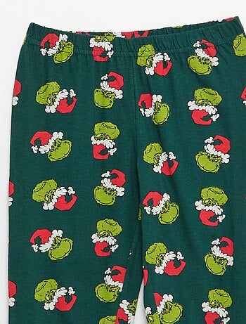 Pijama comprido 'O Grinch' t-shirt + calças - 2 peças