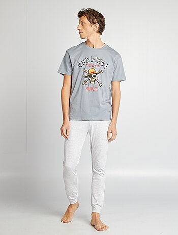 Pijama comprido 'One Piece' - 2 peças