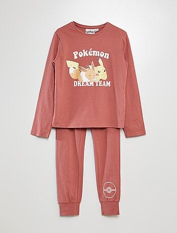 Pijama comprido 'Pokémon' - 2 peças