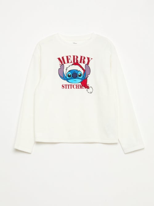 Pijama comprido polar 'Stitch' 'Disney' - 2 peças - Kiabi