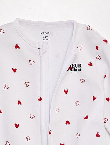 Pijama comprido quente 'Amour'