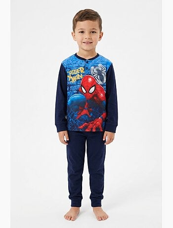 Pijama comprido spiderman menino | licença oficial