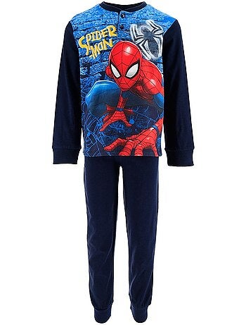 Pijama comprido spiderman menino | licença oficial