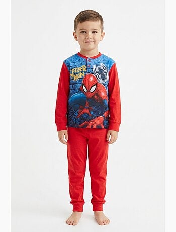 Pijama comprido spiderman menino | licença oficial