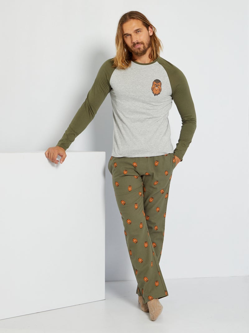 Pijama comprido 'Star Wars' - 2 peças CAQUI - Kiabi