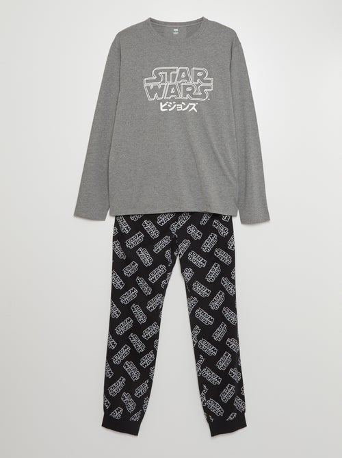 Pijama comprido 'Star Wars' - 2 peças - Kiabi