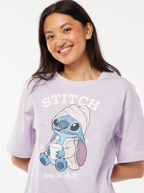 Pijama comprido 'Stitch'  - 2 peças - Kiabi