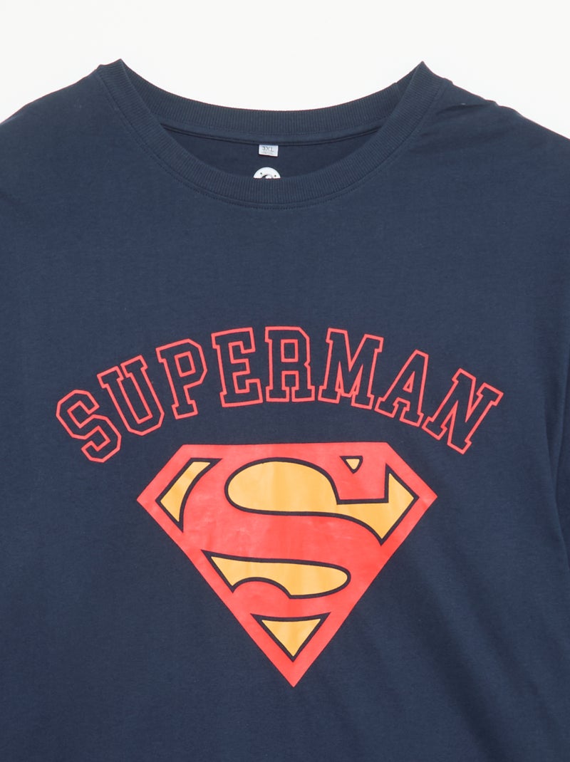 Pijama comprido \'Superman\' \'DC Comics\' - 2 peças Azul - Kiabi