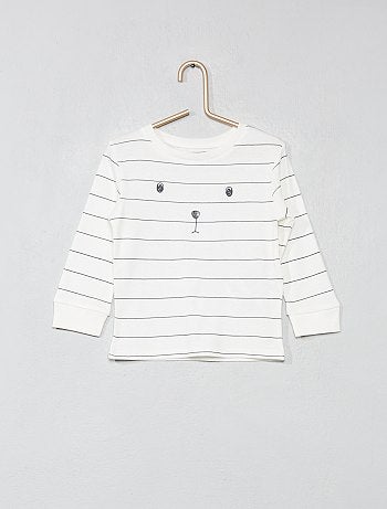 Pijama comprido 'urso' - Kiabi