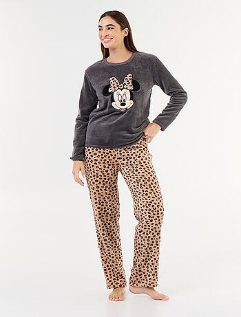 Pijama comprido 'Winnie' da 'Disney' de polar - 2 peças