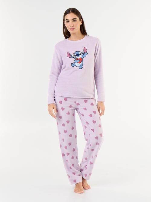 Pijama comprido 'Winnie' da 'Disney' de polar - 2 peças - Kiabi