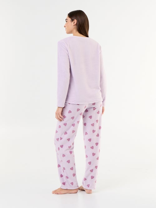 Pijama comprido 'Winnie' da 'Disney' de polar - 2 peças - Kiabi