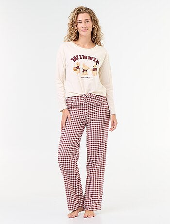 Pijama comprido 'Winnie' 'Disney' - 2 peças