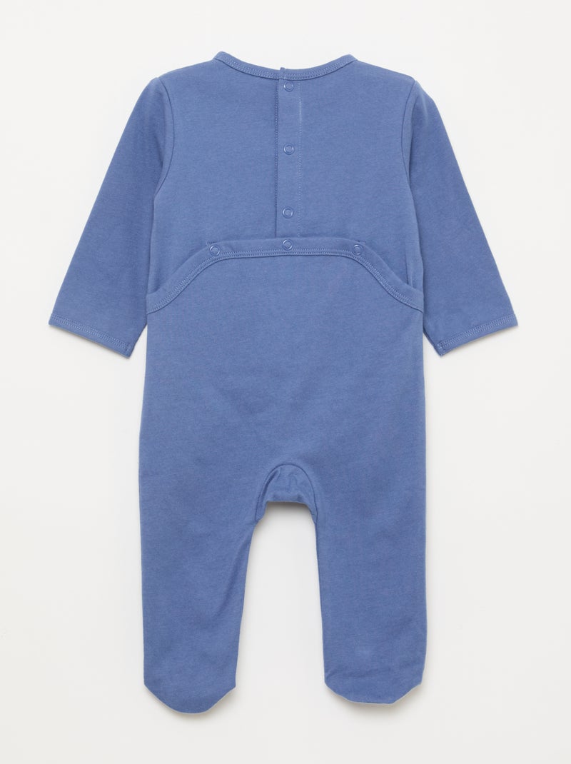 Pijama confortável Azul - Kiabi