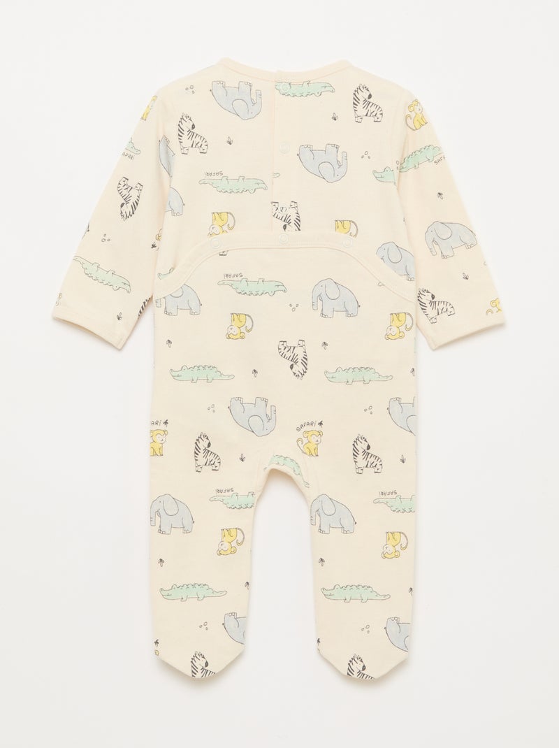 Pijama confortável Branco - Kiabi