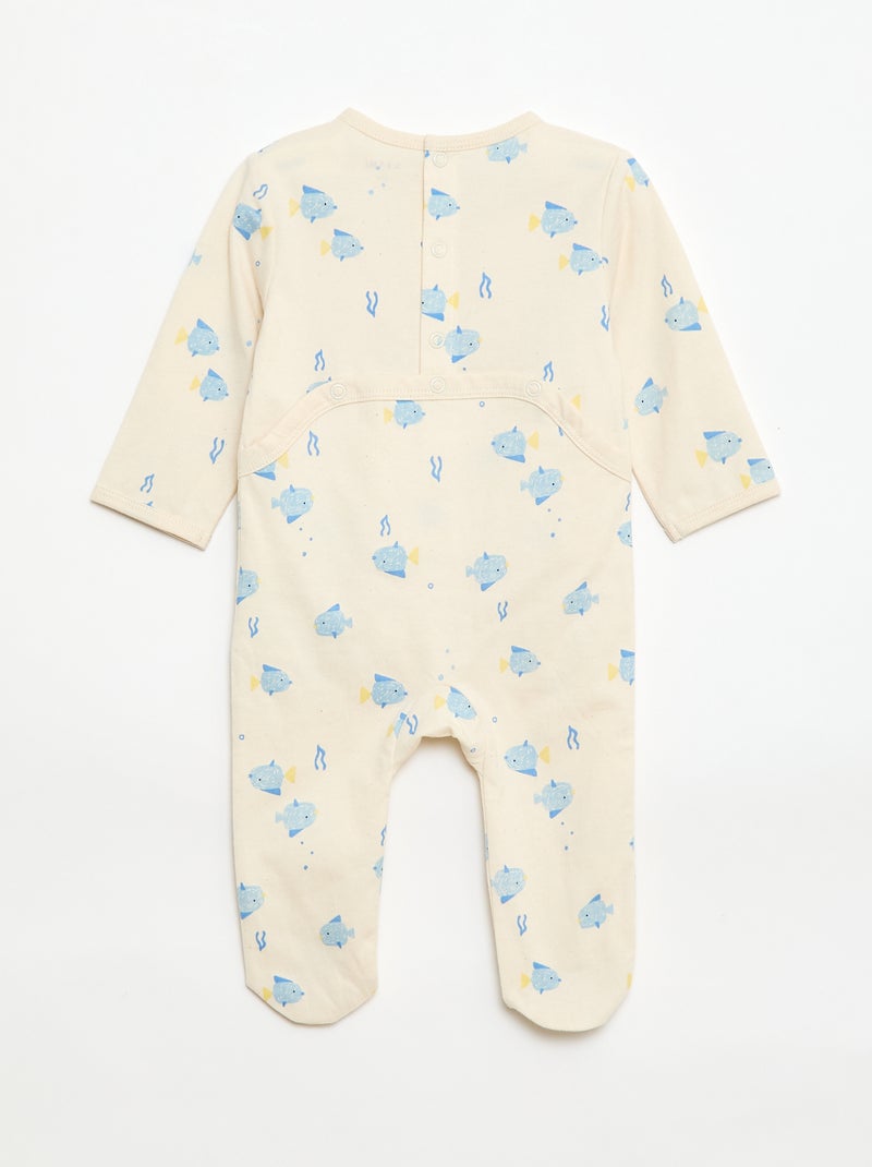 Pijama confortável Branco - Kiabi