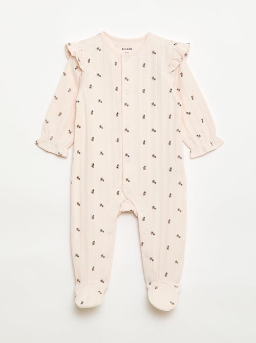 Pijama confortável com abertura frontal - Kiabi Pijama confortável com abertura frontal - Kiabi