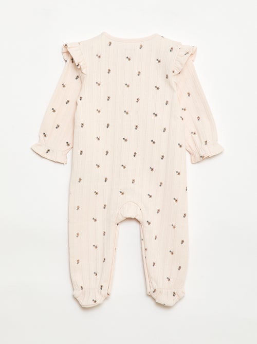 Pijama confortável com abertura frontal - Kiabi Pijama confortável com abertura frontal - Kiabi