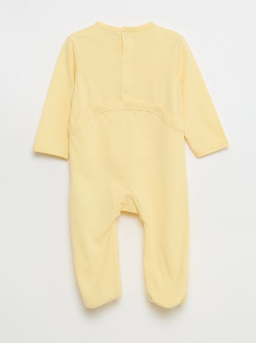 Pijama confortável de mangas compridas - Kiabi Pijama confortável de mangas compridas - Kiabi