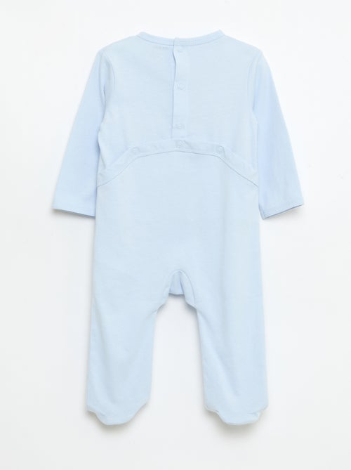 Pijama confortável de mangas compridas - Kiabi Pijama confortável de mangas compridas - Kiabi