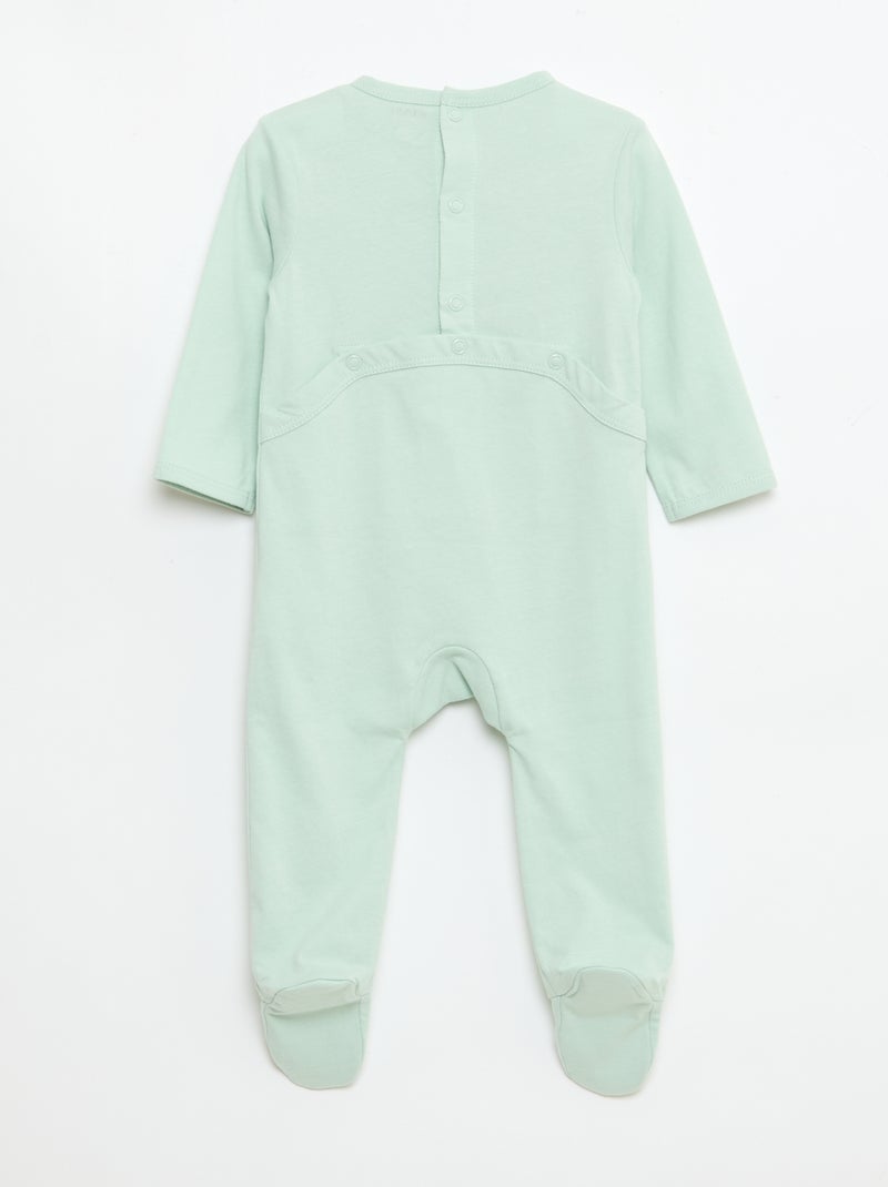 Pijama confortável de mangas compridas Azul - Kiabi