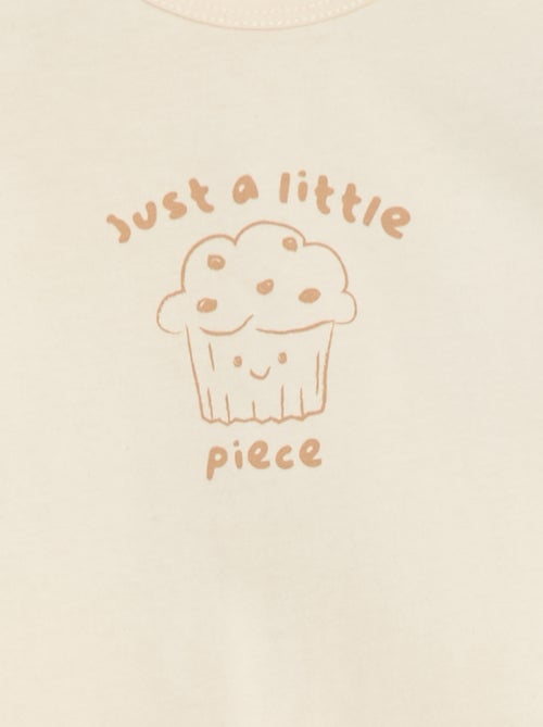 Pijama confortável de mangas compridas - Kiabi Pijama confortável de mangas compridas - Kiabi